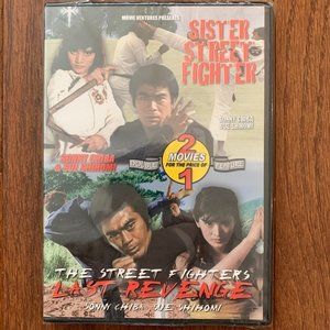New Sister Street Fighter The Street Fighters: Last Revenge Double Feature DVD